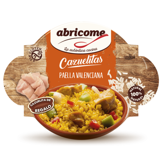 ABRICOME PAELLA VALENCIANA CAZUELITA 380GR