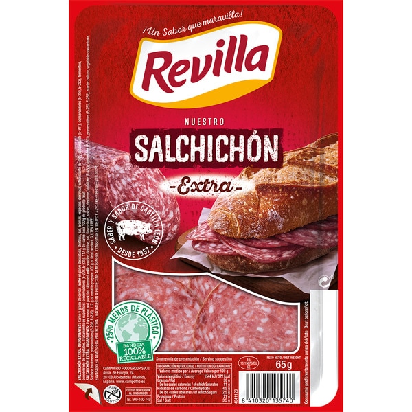 CAMPOFRIO SALCHICHON REVILLA 65G