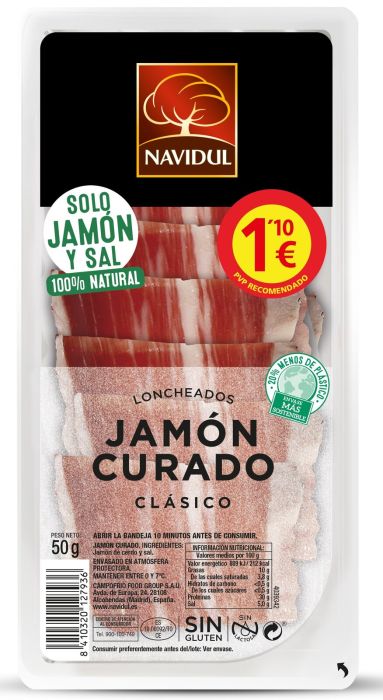 NAVIDUL JAMON SERRANO 50GR