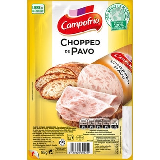 CAMPOFRIO CHOPPED PAVO 95GR