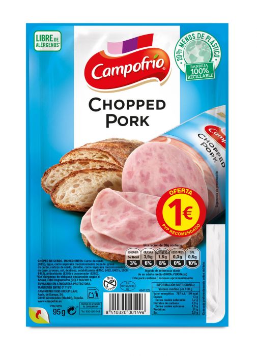 CAMPOFRIO CHOPPED PORK 95GR