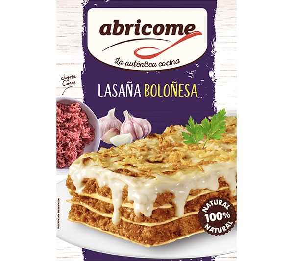 ABRICOME LASAÑA BOLOÑESA 380GR