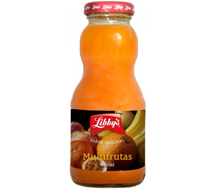 LIBBYS MULTIFRUTA 250ML CRISTAL