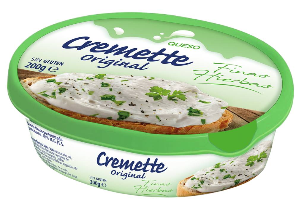 CREMETTE QUESO UNTAR C/HIERBA 200GR