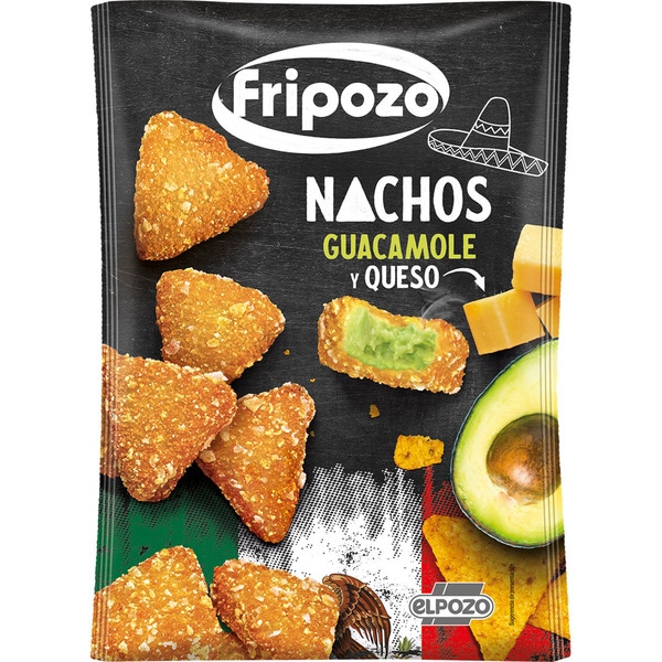 FRIPOZO NACHOS GUACAMOLE Y QUESO 250G