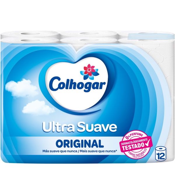 COLHOGAR ULTRASUAVE PAPEL HIG.12ROLLOS