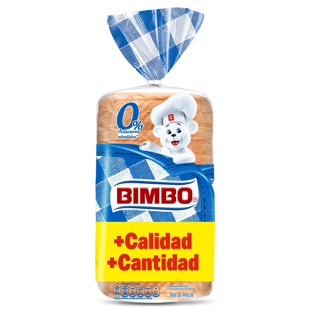 BIMBO PAN C/CORTEZA 430GR