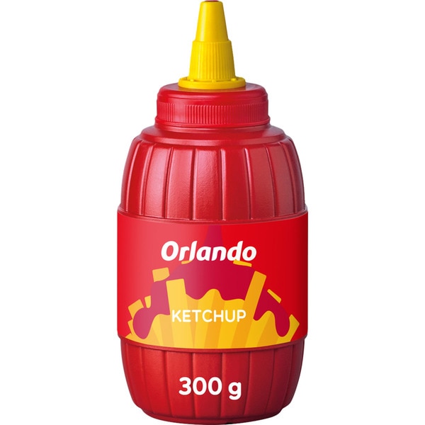 ORLANDO KETCHUP BARRIL 300GR