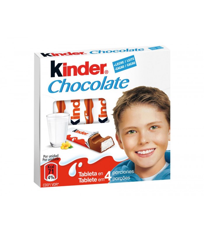 KINDER CHOCOLATE X4