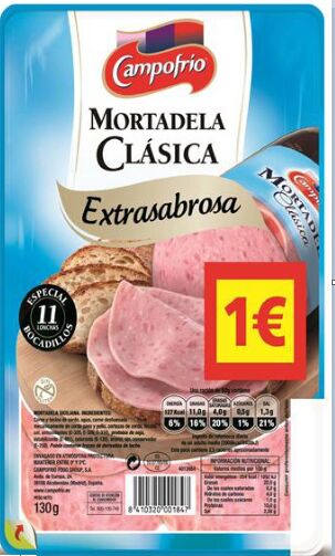 CAMPOFRIO MORTADELA CLASICA 95GR