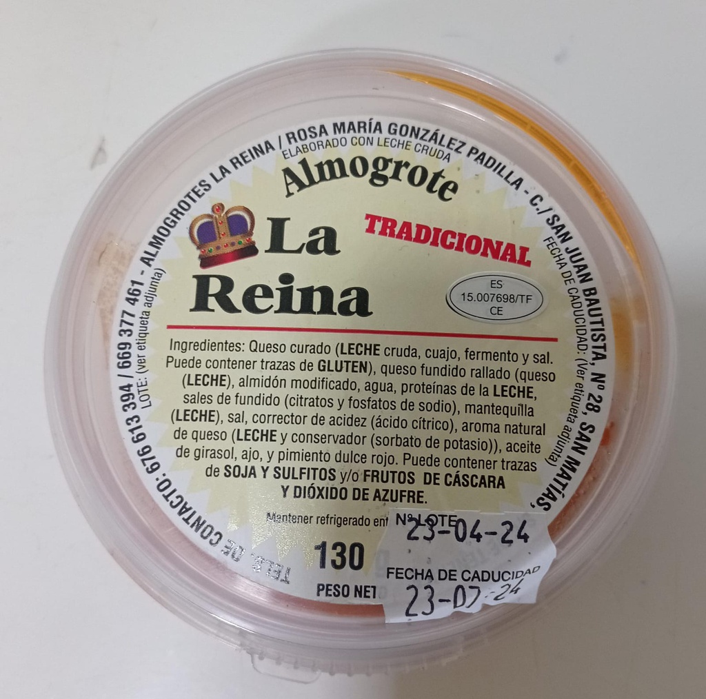 LA REINA ALMOGROTE 130GR