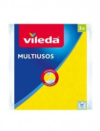 [4023103225312] VILEDA BAYETA MULTIUSOS AMARILLA 3 UNI 36*36