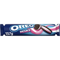 [7622201501143] OREO REMIX RASPERY &amp; VANILLA 157G 