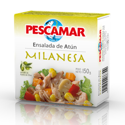 [8410599086309] PESCAMAR ENSALADA ATUN MILANESA 150G