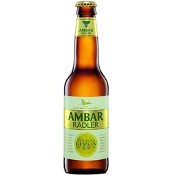 [8410700003799] AMBAR CERVEZA RADLER LIMON 33CL BOTELLIN