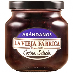 [8410134019922] LA VIEJA FABRICA MERMELADA ARANDANO 280G