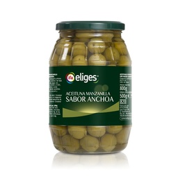 [8480012009192] IFA ELIGES ACEITUNA VERDE S/ANCHOA 800GR