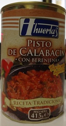 [8410683892120] HUERTAS PISTO CALABACIN CON BERENJENA 415G