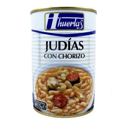 [8410683070023] HUERTAS JUDIAS CON CHORIZO 415GR