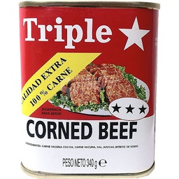 [8414606764235] TRIPLE ESTRELLA CORNED BEEF 198GR