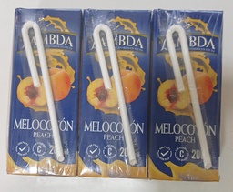 [8426612030099] LAMBDA MELOCOTON JUGO P3X200ML