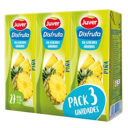 [8410707124176] JUVER DISFRUTA PIÑA P3X200ML