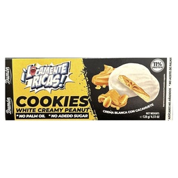 [8436564760821] DUMON COOKIES WHITE CREAMY PEANUT S/AZ 128GR