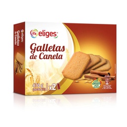 [8480012027363] IFA ELIGES GALLETA CANELA 470GR CAJA