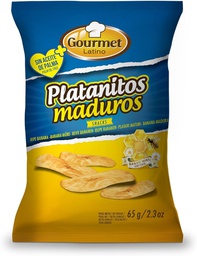 [8437021874143] GOURMET PLATANITOS DULCES 65G