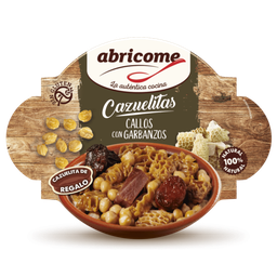 [8410867042235] ABRICOME CALLOS CON GARBANZOS CAZUELITA 415GR