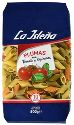 [8410361004784] LA ISLEÑA PLUMAS C/VEGETALES 500G