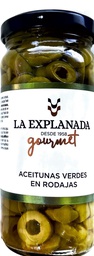 [8410791108106] LA EXPLANADA ACEITUNA EN RODAJA 220GR