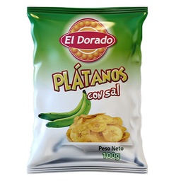 [8436038770707] EL DORADO PLATANOS CON SAL